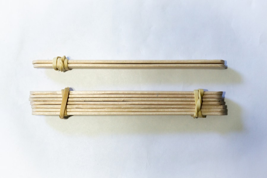 Popsicle Stick Catapult building