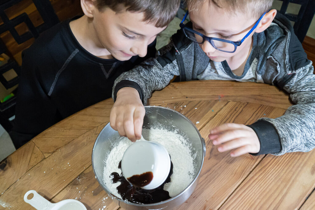 Chocolate Slime with only 2 ingredients