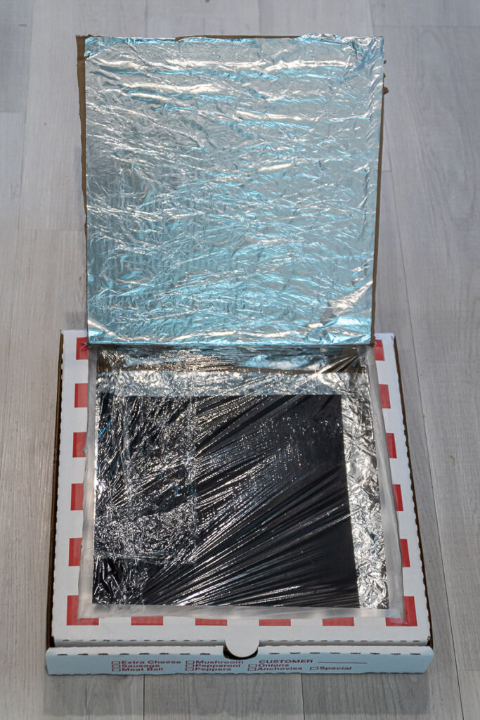 Solar Oven Pizza Box